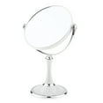 thumbnail image 4 of Xuanheng Dual Side Freestanding Makeup Shaving Cosmetic 1X/3X Magnifying Mirror - Round, 4 of 8