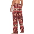 thumbnail image 5 of GZHJMY Elephant Pajama Pants for Men, Lounge Pants Lightweight Men Pajama Bottoms with Drawstring Pockets, Christmas New Year Birthday Gifts, Small, 5 of 6