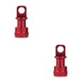 thumbnail image 3 of Greeniant Pedal de bicicleta plegable, hebilla de liberación rápida, marco Base de aleación de aluminio, adaptador de montaje, accesorio de repuesto Rojo 2piezas Greeniant CBP329827, 3 of 6