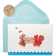 thumbnail image 1 of Papyrus Blank Cards with Envelopes, Bunny & Squirrel (14-Count), 1 of 6