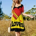 thumbnail image 2 of Loves truck stop women Dress dresses women summer elegant women's dresses sale women's evening dresses womans clothing, 2 of 6