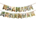thumbnail image 1 of C Easter Themed Party Banners Decorative Hanging Flags With High-Grade Thickened Paper Colorful Theme Design Pre-Cut Ropes And Adjustable Length For Easter Parties Birthday Celebrations We, 1 of 6