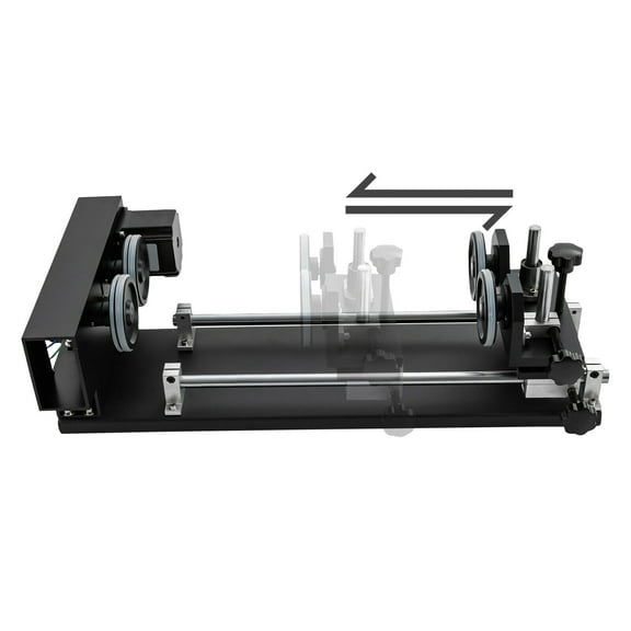 Laser Roller Rotary Axis Engraver Attachment for CO2 Laser Engravers Machine
