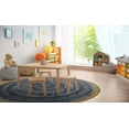 thumbnail image 6 of Feeling Natural 5'4" Round area rug in color Slate, 6 of 7