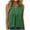 Green a2, variant on snilers Tank Tops for Women Sleeveless Dressy Casual Henley V-Neck Summer Shirts Pleated T Shirt Loose Fit Tunic Blouses S-2XL