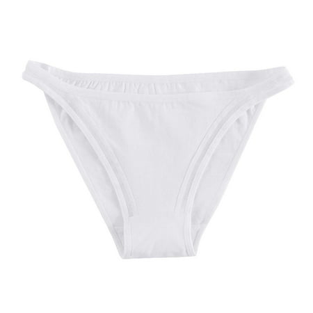 New & Trending  Women s Breathable Briefs  Mid-rise  Solid Color  Leisure  Comfort Fit  Underwear  Daily Wear  Seamless  Stretchy  Seamless Seamless  Womens Plus Size Short Sleeve Tops | White L