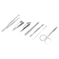 thumbnail image 2 of 6pcs Fingernail Toenail Nail Clipper Set Manicure Manicure Ear Pick Grooming Kit, 2 of 4