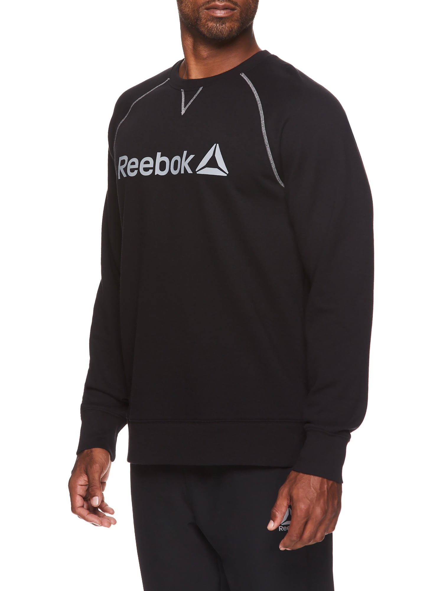 Reebok Men's Crewneck Sweatshirt with Long Sleeves, Sizes XS-3XL
