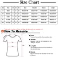 thumbnail image 3 of Camiseta de manga corta con estampado de cuello redondo a la moda para mujer, blusa suelta informal, Tops Fridja  gope4836, 3 of 5