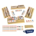 thumbnail image 1 of maskred 104 Pcs Jeu en Bois Polyvalent Cartes Numériques Israéliennes Interactives Amusantes pour Familles 8 Cartes Polyvalentes Jaune, 1 of 3