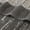 Ivory-Charcoal, variant on BNM Yarn Dyed Cotton Face Towel Washcloth Set of 12, Charcoal-Silver