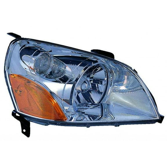 CarLights360: For 2003 2004 2005 HONDA PILOT Head Light Assembly Driver Side w/Bulbs - (DOT Certified) Replacement for HO2518105