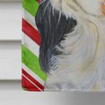thumbnail image 4 of Carolines Treasures LH9234CHF 28 x 40 in. Cavalier Spaniel Candy Cane Holiday Christmas House Size Canvas Flag, 4 of 4