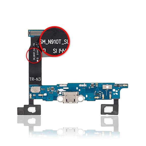 Replacement Charging Port Flex Cable Compatible For Samsung Galaxy Note 4 (N910T) (T-Mobile)