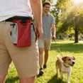 thumbnail image 4 of Cififendec Multifunctional Dog Training Treat Waist Bag, 3.93"×6.5", Waterproof Portable Puppy Snack Storage Pouch with Poop Bag Dispenser for Outdoor Walking, 4 of 5