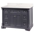 thumbnail image 7 of Sydney 48" Bathroom Vanity with Marine Gray Cabinet and Engineered Marble Top, 7 of 7