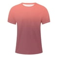 thumbnail image 5 of IROINNID Men'S T-Shirts Big and Tall T Shirts for Men, Summer Lightweight Thin Basic Round Neck Tie-dye Casual Tops for Men, 5 of 5