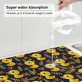 thumbnail image 5 of Cauagu Dish Drying Mat,24*18 inch Absorbent Dish Drainer Kitchen Counter,Dish Drying Pad for Countertops,Sinks,Draining Racks( Ducks), 5 of 8