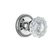 thumbnail image 2 of Grandeur Newver_Prv_234 Newport Solid Brass Rose Privacy Door Knob Set - Grey, 2 of 7