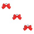 thumbnail image 2 of Bandeau Grand pour Cheveux, Pince à Ressort, Nœud Réglable, Multicolore, Sans Accroc, Porte-Queue, Épingles à Cheveux, Chouchous pour Filles, Orange, 3Ensemble, 2 of 6