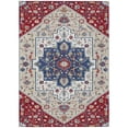 thumbnail image 2 of Addison Rugs Chantille Indoor/Outdoor Traditional Red Machine Washable Rectangle Rug, 3' x 5', 2 of 8
