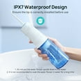 thumbnail image 4 of Cordless Water Flosser for Teeth, IPX7 Oral Irrigator, 320ml Portable Rechargeable Teeth Cleaner, 4 of 7