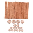 thumbnail image 1 of Ensemble de 10 Coussinets de Clarinette en Liège pour le Cou, 1 of 7