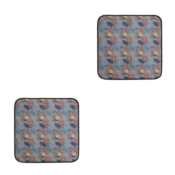Naiovety Estera plegable para trasplantar bonsái de flores de interior, tela Oxford suculenta, almohadilla para trasplantar, esteras para Gris 2piezas