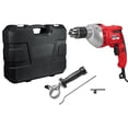 thumbnail image 2 of Powerbuilt 7 Amp 1/2-in Variable Speed Hammer Drill with Storage Case - 240069, 2 of 6