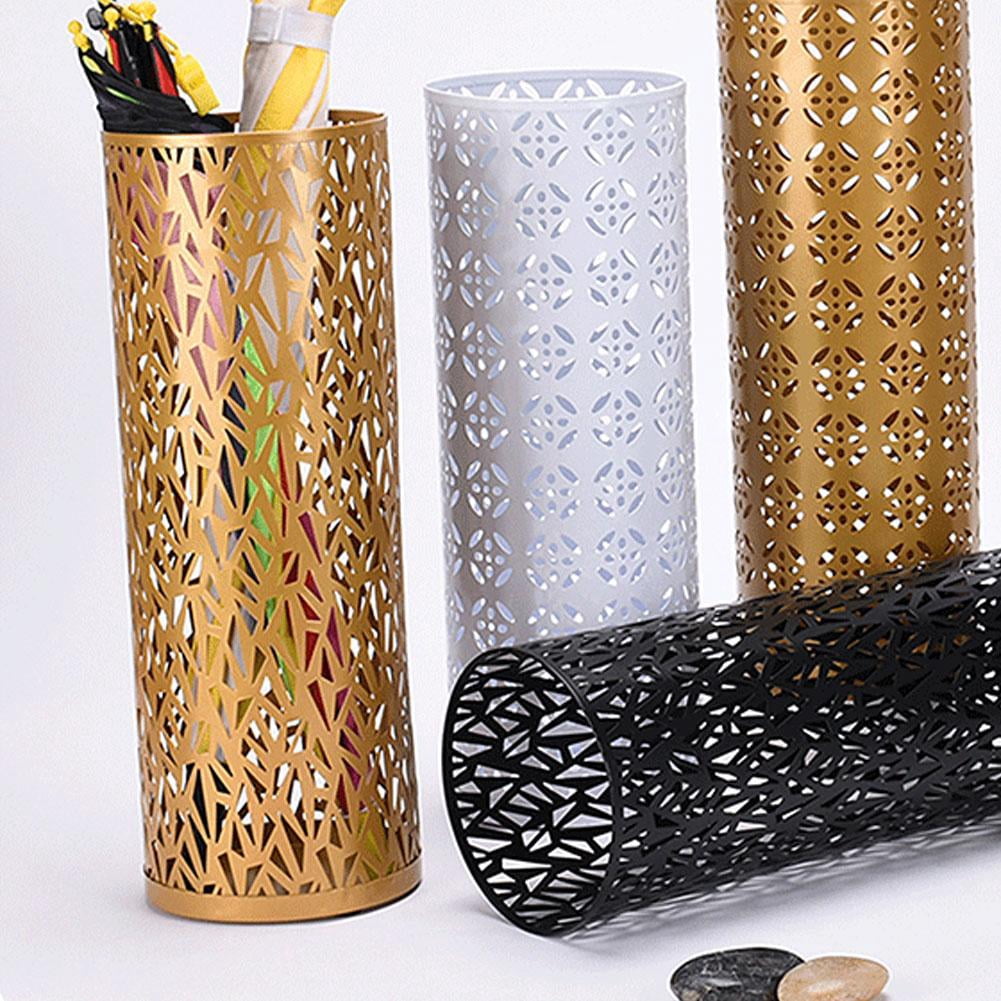 Durable Metal Umbrella Stand With Rust Proof Coating For Home Office Or Outdoor Use