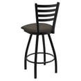thumbnail image 2 of 410 Jackie Stainless Steel 30" Swivel Bar Stool with Graph Chalice Seat, 2 of 4