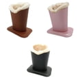 thumbnail image 1 of 3 Soportes Para Gafas De Felpa Antiara?azos, Funda Protectora Para Gafas, Rosa, Amarillo, Negro Sunnimix Soporte para anteojos con forro de felpa., 1 of 8