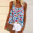 thumbnail image 1 of SMihono Hauts pour Femmes Débardeur pour Femmes Mode Débardeur d'Été pour Femmes à Col Rond Sans Manches Imprimé Décontracté Camisole Blouse Débardeurs pour Femmes Hauts d'Été pour Femmes, 1 of 5