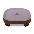 thumbnail image 1 of Support de Plante Plateau Support de Fond de Pot de Fleurs avec Frein Plastique Amovible Fournitures de Jardinage Châssis Rond de Réception d'Eau, 1 of 6
