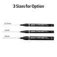 thumbnail image 2 of Art Liquid Silver Mirror Chrome Marker Smooth DIY Reflective Paint Pen para modelos de bricolaje Gra TOMSHOO 0.7mm, 2 of 7