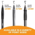 thumbnail image 4 of Bolígrafo retráctil BIC Glide Exact Black de 0,7 mm, 12 unidades, 4 of 7