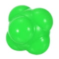 thumbnail image 1 of Unique Bargains Bounce Reaction Balls Coordination Training Ball Agility Trainer Silicone for Speed Reflex, Green, 1 of 4
