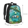 thumbnail image 3 of The Octonauts Fashion Backpack Rucksack Casual Daypack School Bag Unisex Computer Bag Bookbags Multi-Purpose Laptop Backpack, 3 of 8