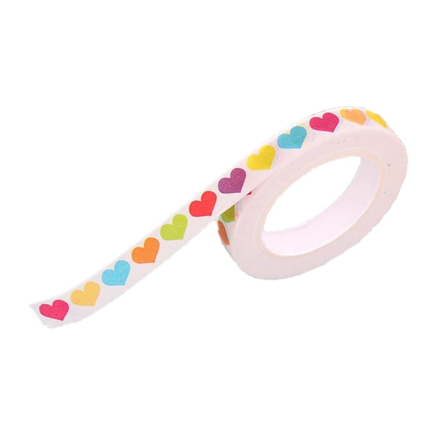 Cinta de 14 patrones Zulema Cinta adhesiva decorativa de Washi 8 mm 10 m