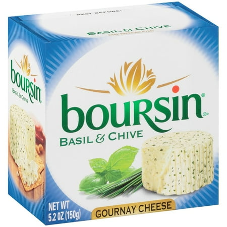BOURSIN, BASIL & CHIVE GOURNAY CHEESE