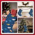 thumbnail image 7 of Lsque Colorful Ocean Shark Pattern 18 Inch Christmas Stockings, Festive Holiday Stocking for Christmas Decorations Holiday Decor, 7 of 7