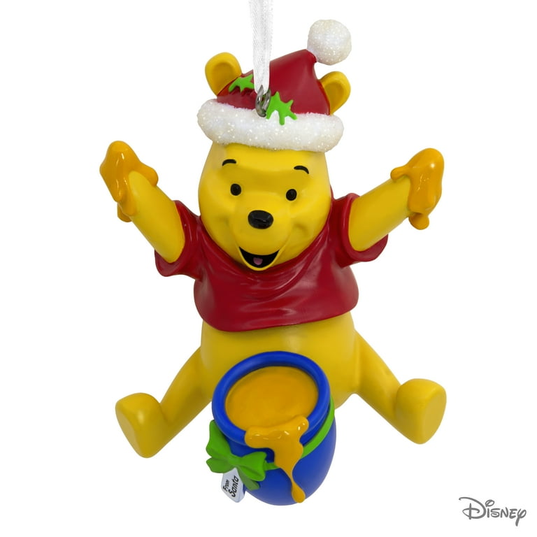 Hallmark Disney Santa Winnie the Pooh Christmas Bear Decoration