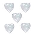 thumbnail image 3 of 5 bolas de adorno rellenables en forma de corazón, bolas artesanales DIY, bolas colgantes de Navidad para fiesta de , decoración de regalos del , S S, 3 of 8