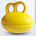 thumbnail image 1 of Pelota de ejercicio con agarre, cómoda y suave, fuerza para manos, s y muñecas amarillo, 1 of 8
