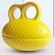thumbnail image 1 of Pelota de ejercicio con agarre, cómoda y suave, fuerza para manos, s y muñecas amarillo, 1 of 8