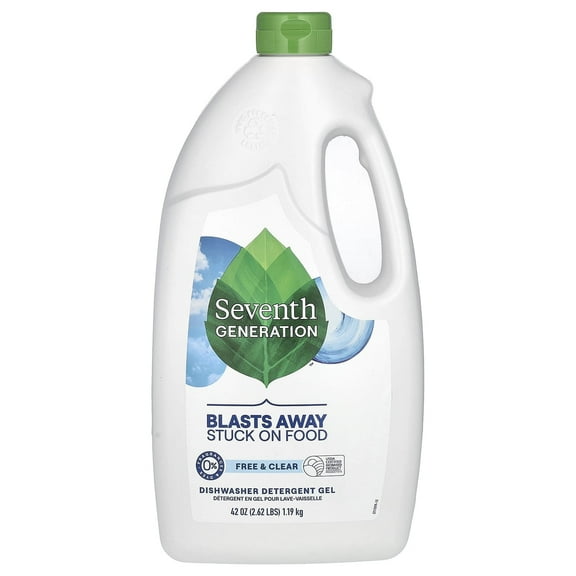 Seventh Generation Free & Clear Scent Gel Dishwasher Detergent 42 Oz.