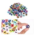 thumbnail image 4 of 100 Pcs Patchs Ronds pour les Yeux en Verre pour Fabrication de Bijoux Style Mixte, 4 of 8