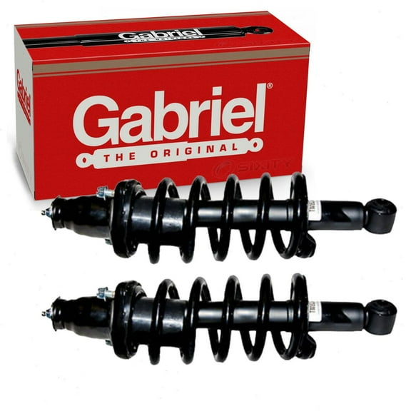 2 pc Gabriel G57087 ReadyMount Suspension Strut & Coil Springs for Assembly Shock Shocks Struts