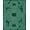 Green, Pattern 1, variant on ODIKA 4'x6' Dark Green Circuit Washable Area Rug Modern Geometric Flatwoven Design With Intricate Line Motifs Pet Friendly, Non-Shedding for Bedroom, Reading Nook