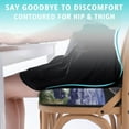 thumbnail image 3 of Premium Galaxy Pattern Memory Foam Seat Cushion Ergonomic Chair Pad for Office Chair, Car, Airplane & Bleachers Sciatica, Tailbone Hip & Back Pain Relief - Chair Cushion for Long Office Workers., 3 of 5